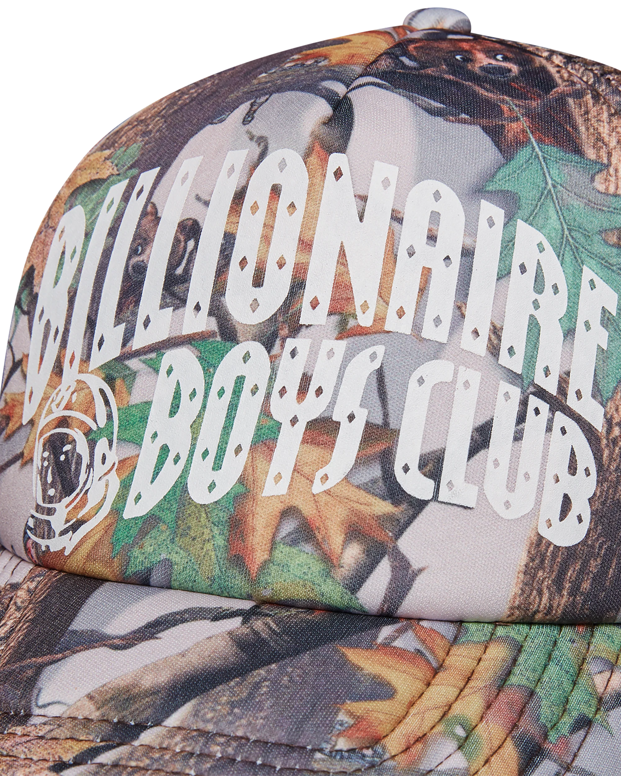 Kids Tree Camo Arch Logo Trucker Cap - Macdery