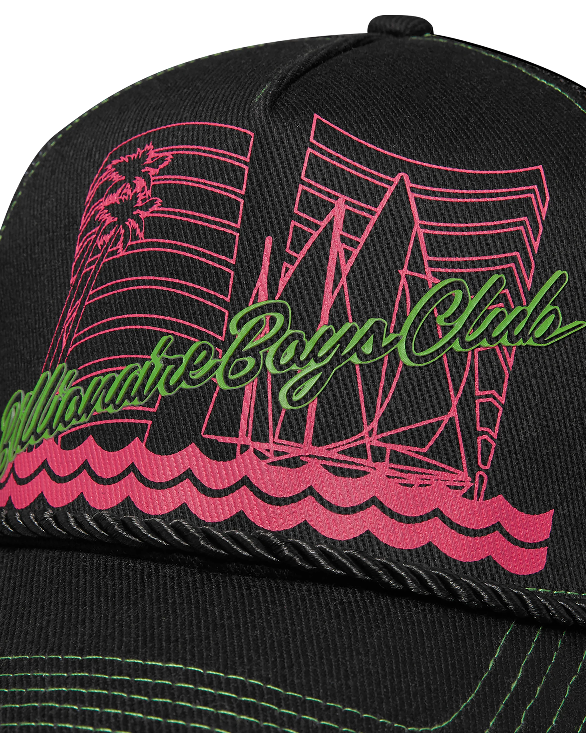 Yacht Club Mesh Trucker Cap - Macdery