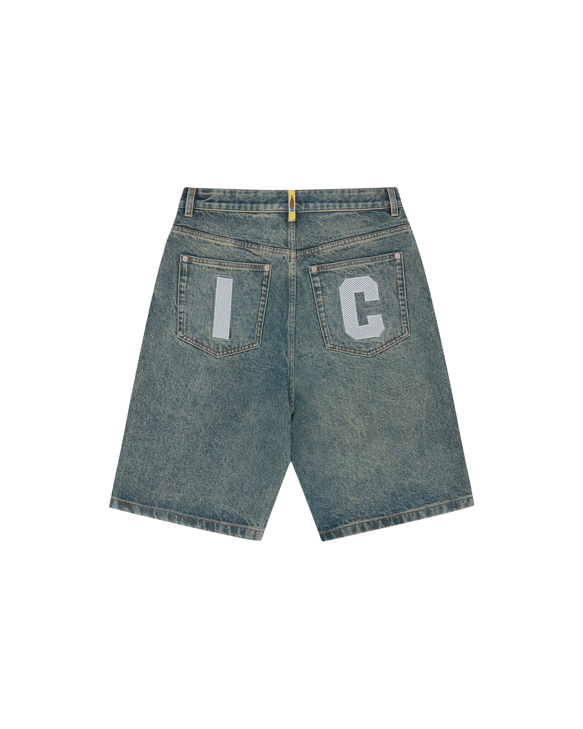 Running Dog Denim Shorts - Macdery