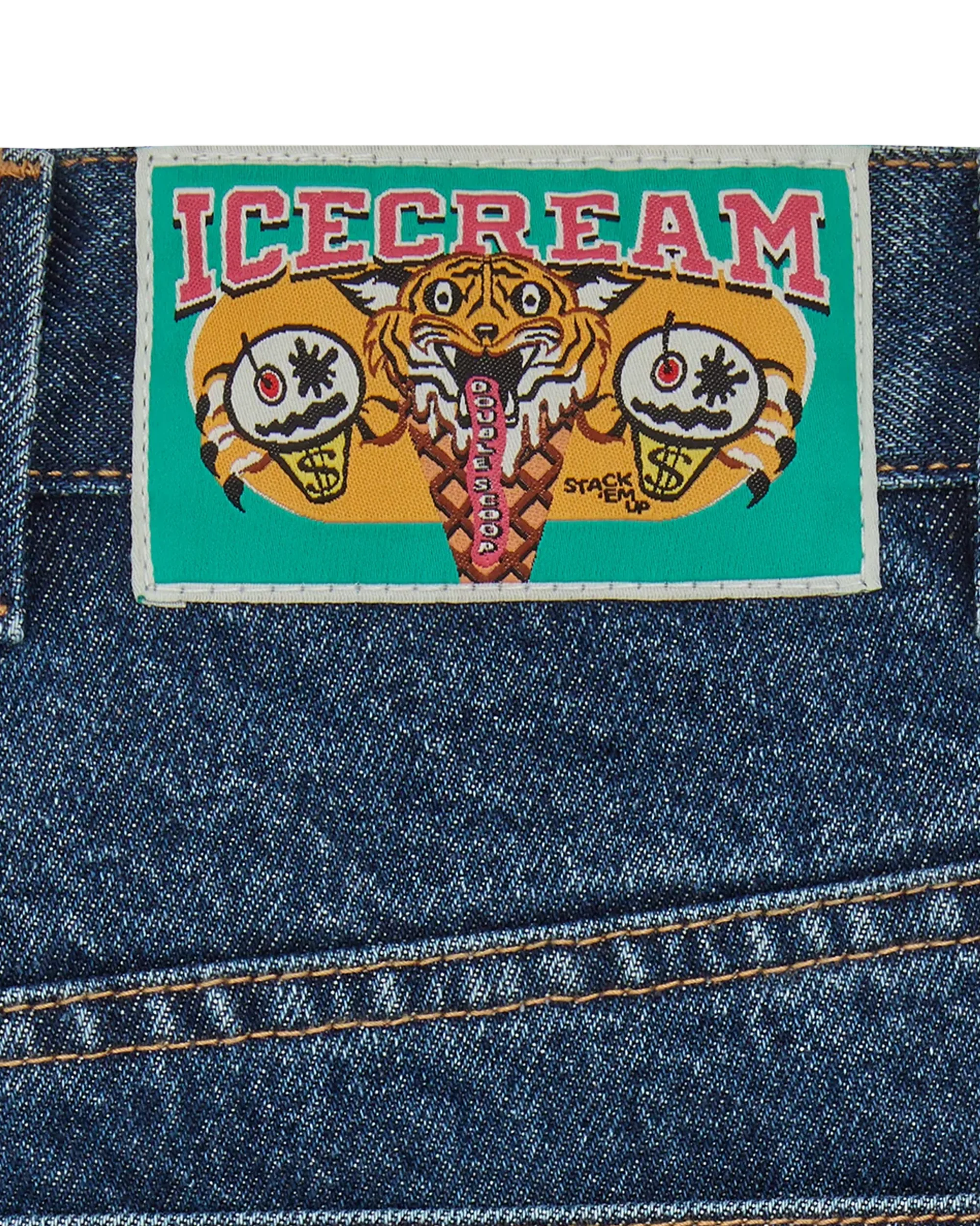 Running Dog Double Scoop Denim Pant - Macdery